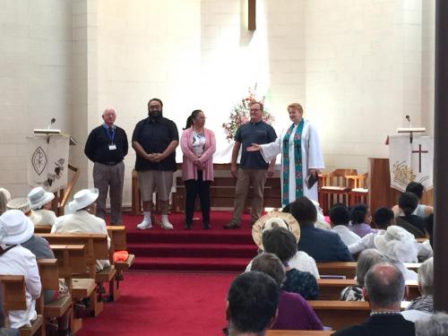 Nov18 
Four new members are welcomed into our St Andrews Church family  